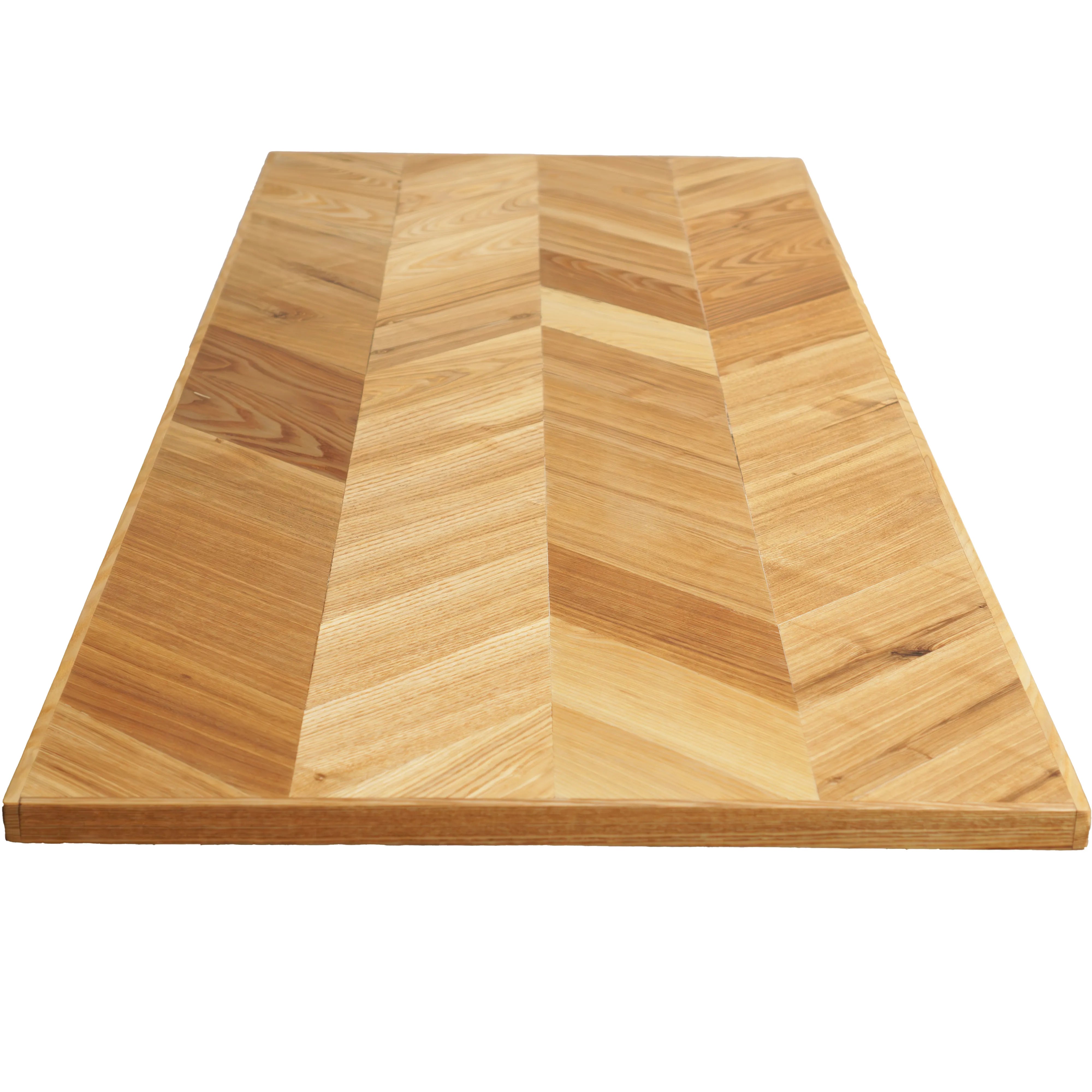 テーブル 天板 ヘリボーン アッシュ材 — 清水材木店