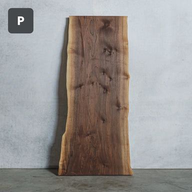 一枚板 ウォルナット 42×545~695×1490mm - 清水材木店
