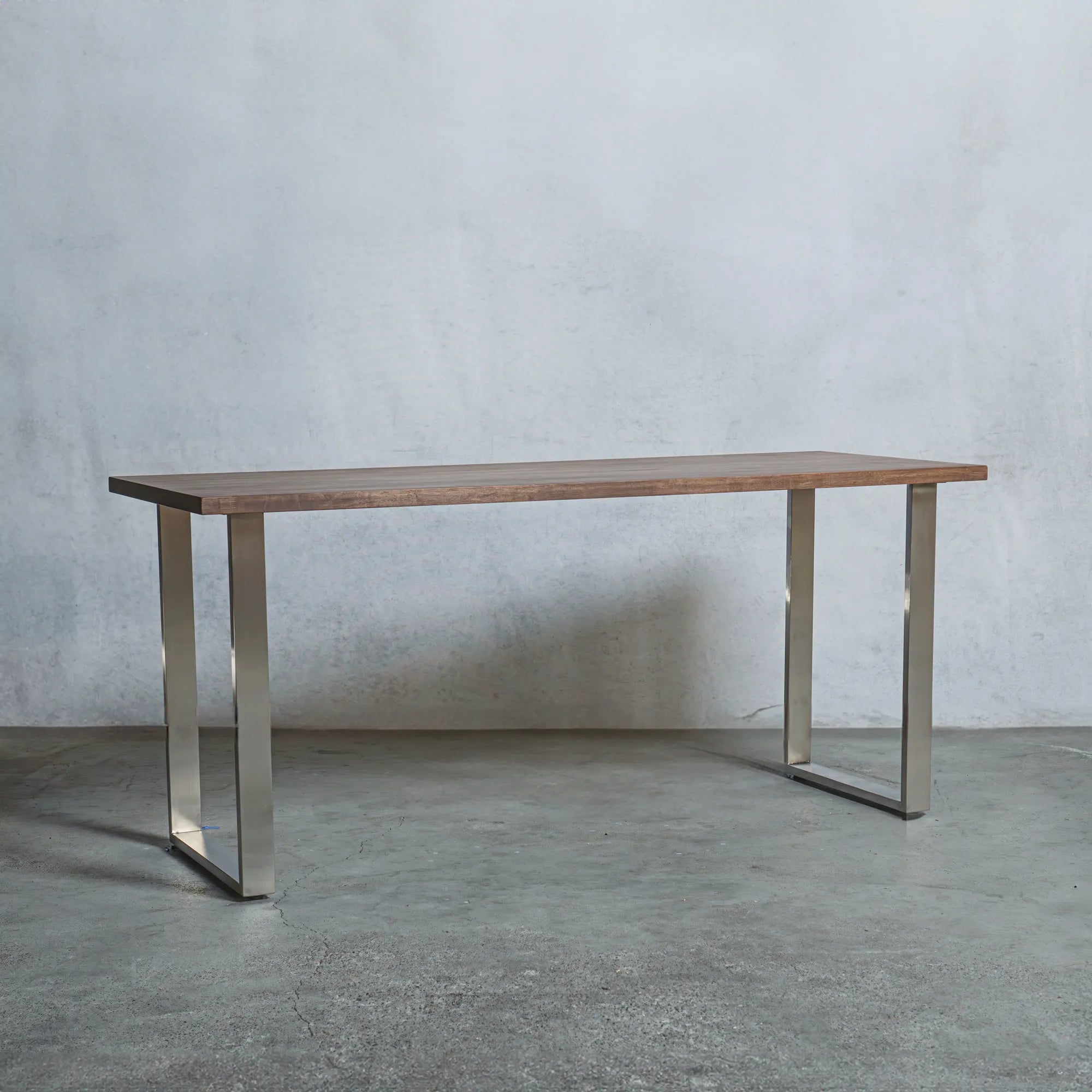 テーブル / デスク ゴム材 × アイアン脚 口型 — 清水材木店 テーブル / デスク ゴム材 × アイアン脚 口型 — 清水材木店