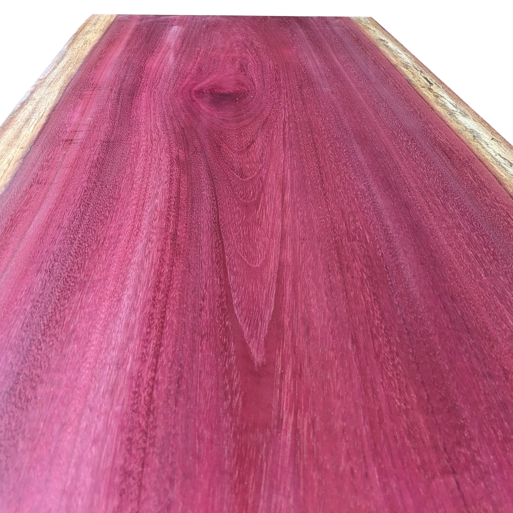 一枚板 パープルハート 天板 29×595〜625×1625 — 清水材木店