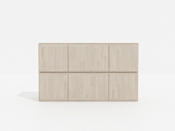 TAANAA W128cm×H76cm｜天然木オーダー収納