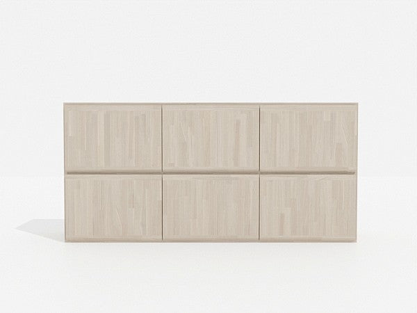 TAANAA W158cm×H76cm｜天然木オーダー収納