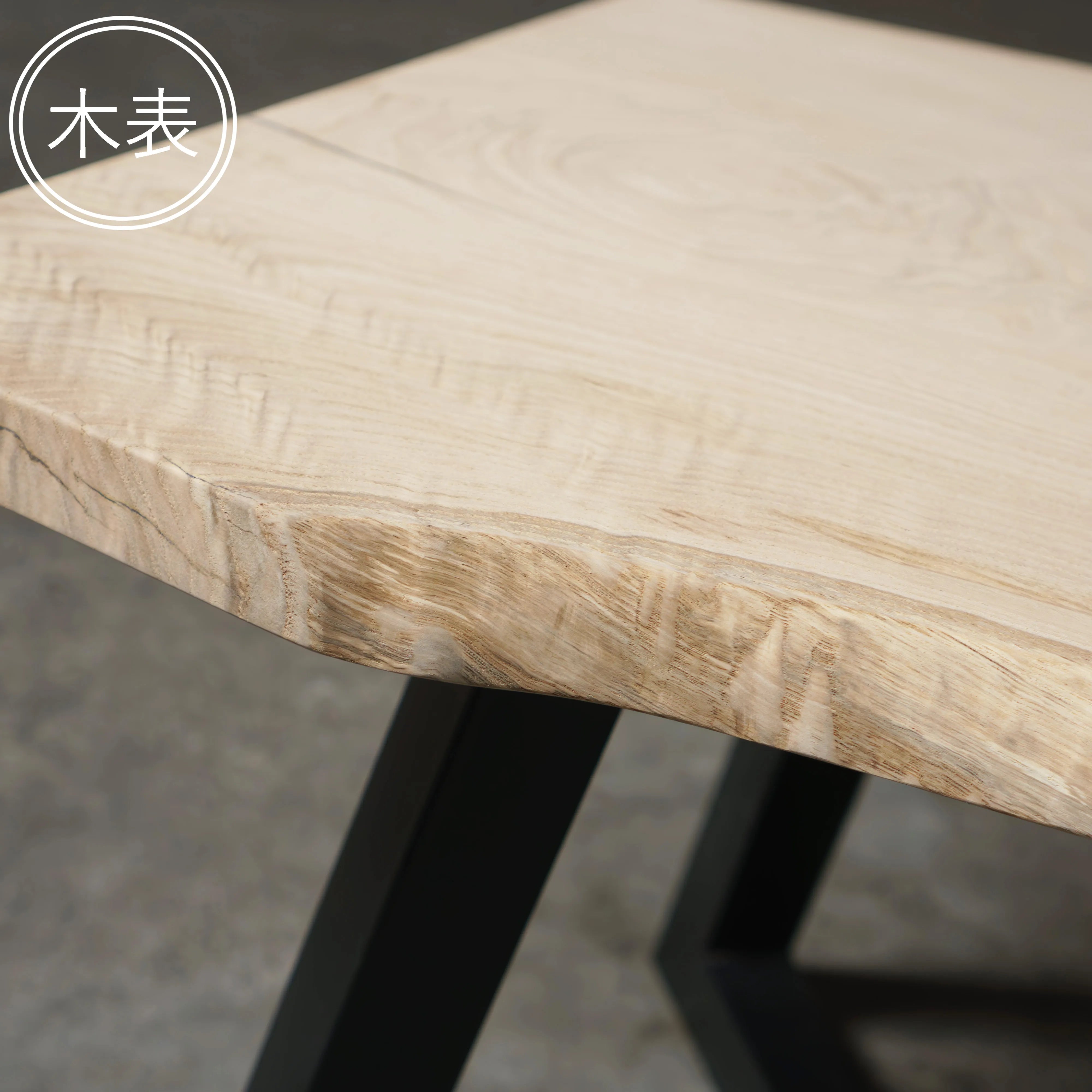 一枚板 クリ 30×515~615×1000mm