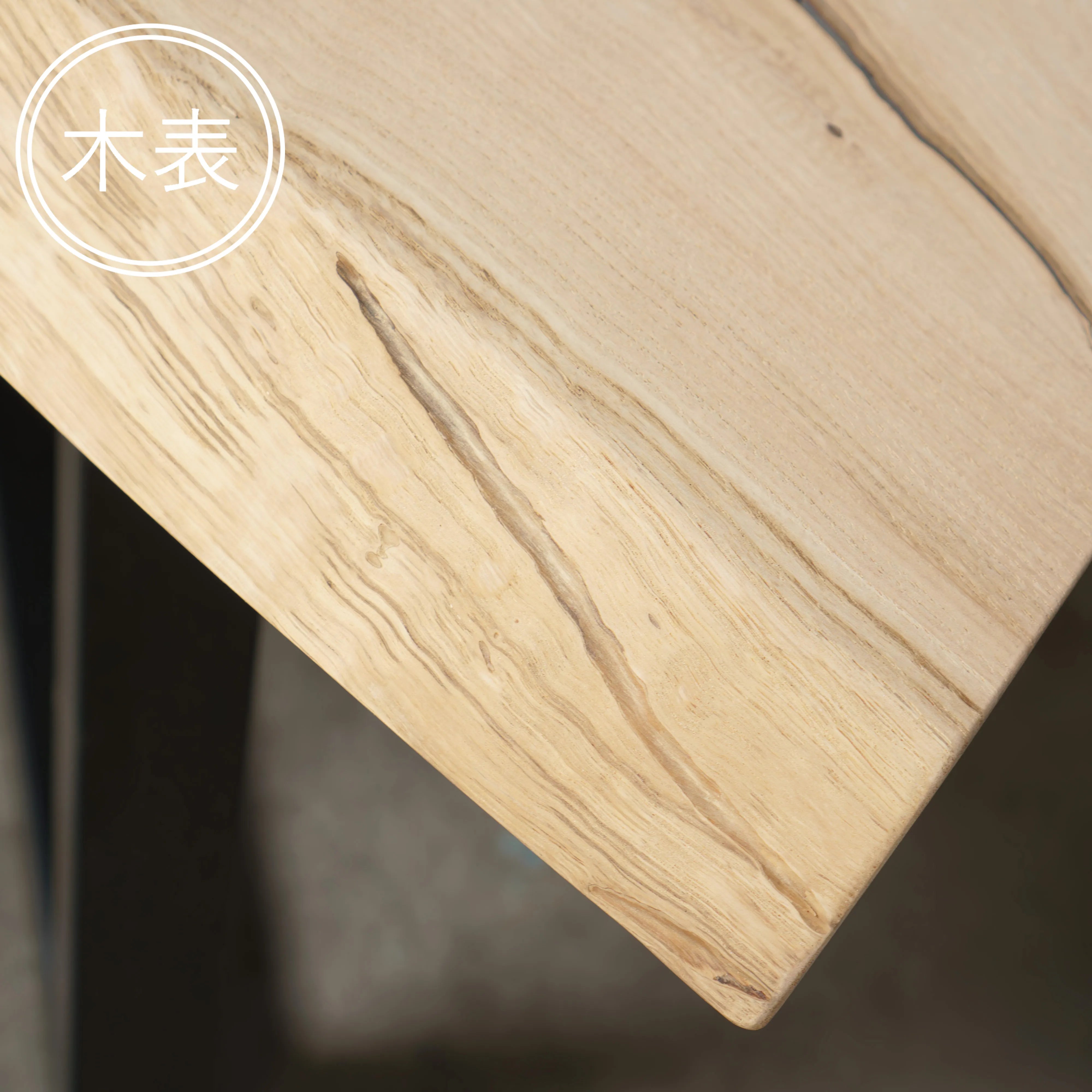 一枚板 クリ 40×510~575×945mm