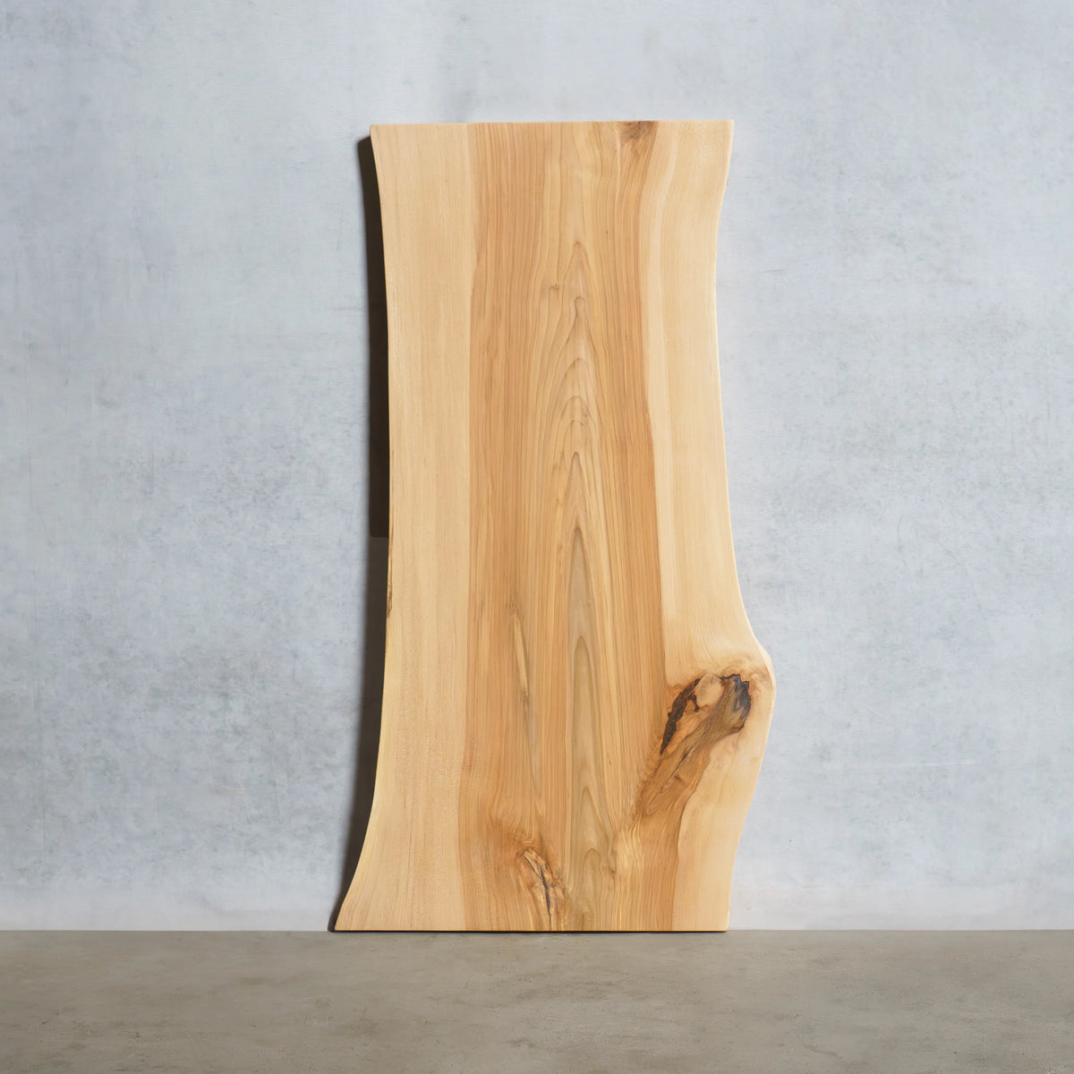 一枚板 カバ 36×355~425×870mm