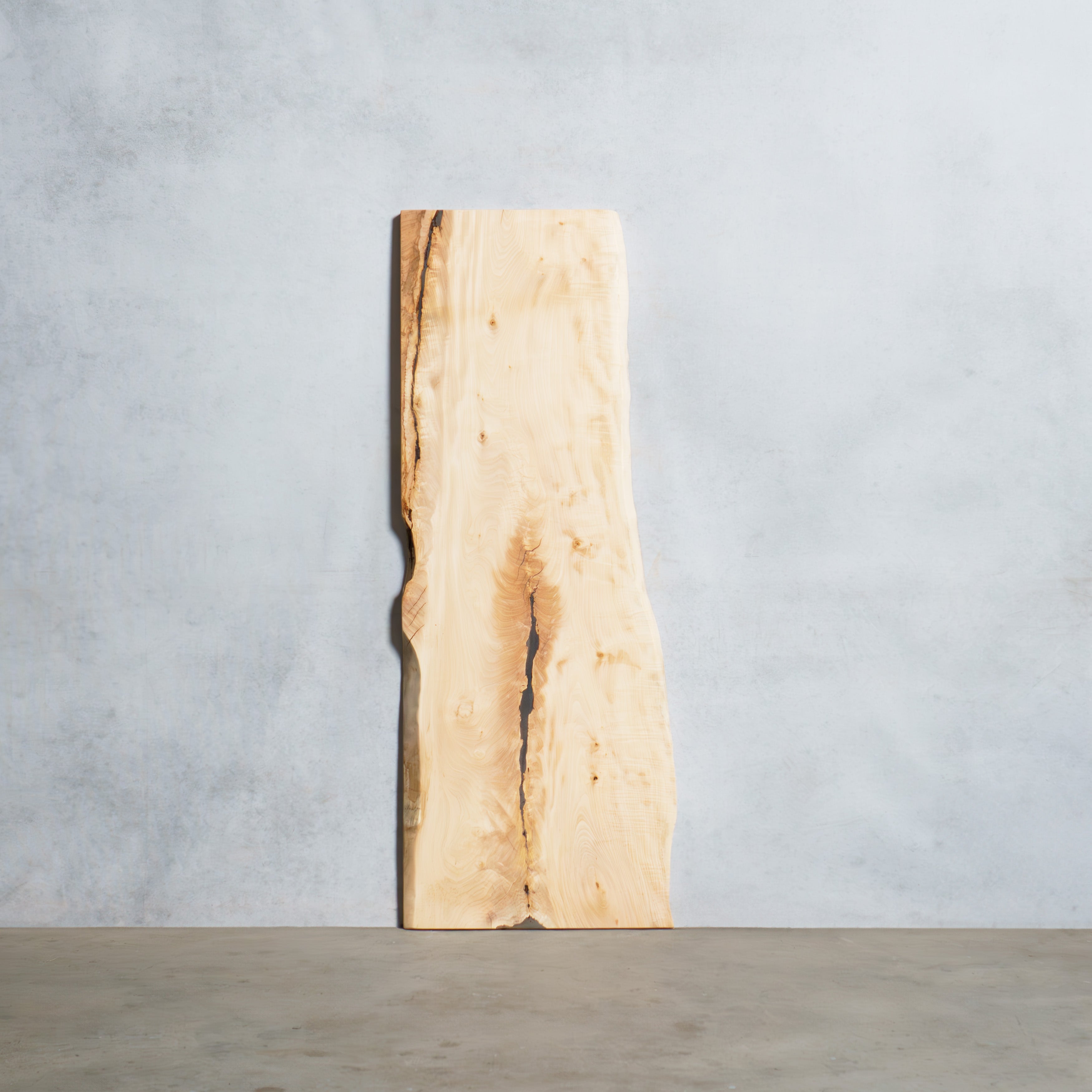 一枚板 トチ 40×415~515×1365mm