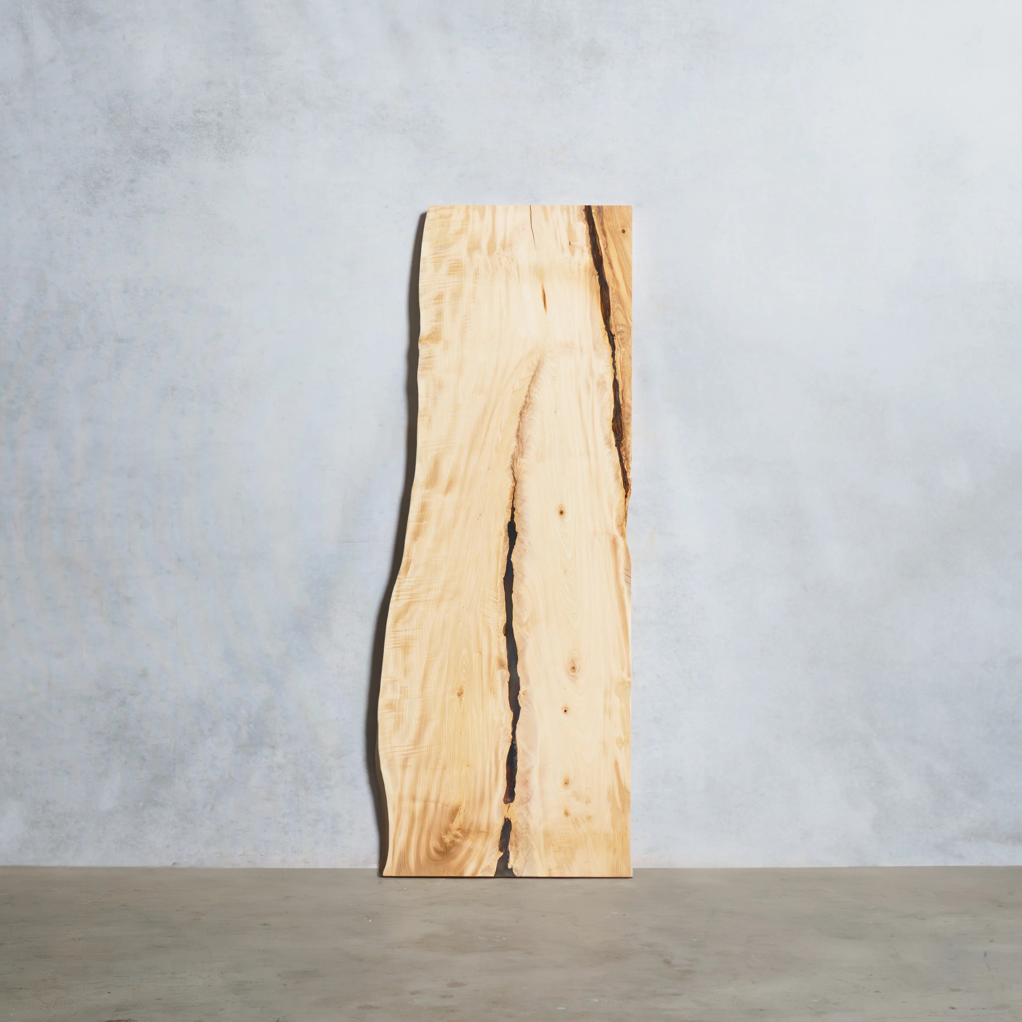 一枚板 トチ 40×415~515×1365mm