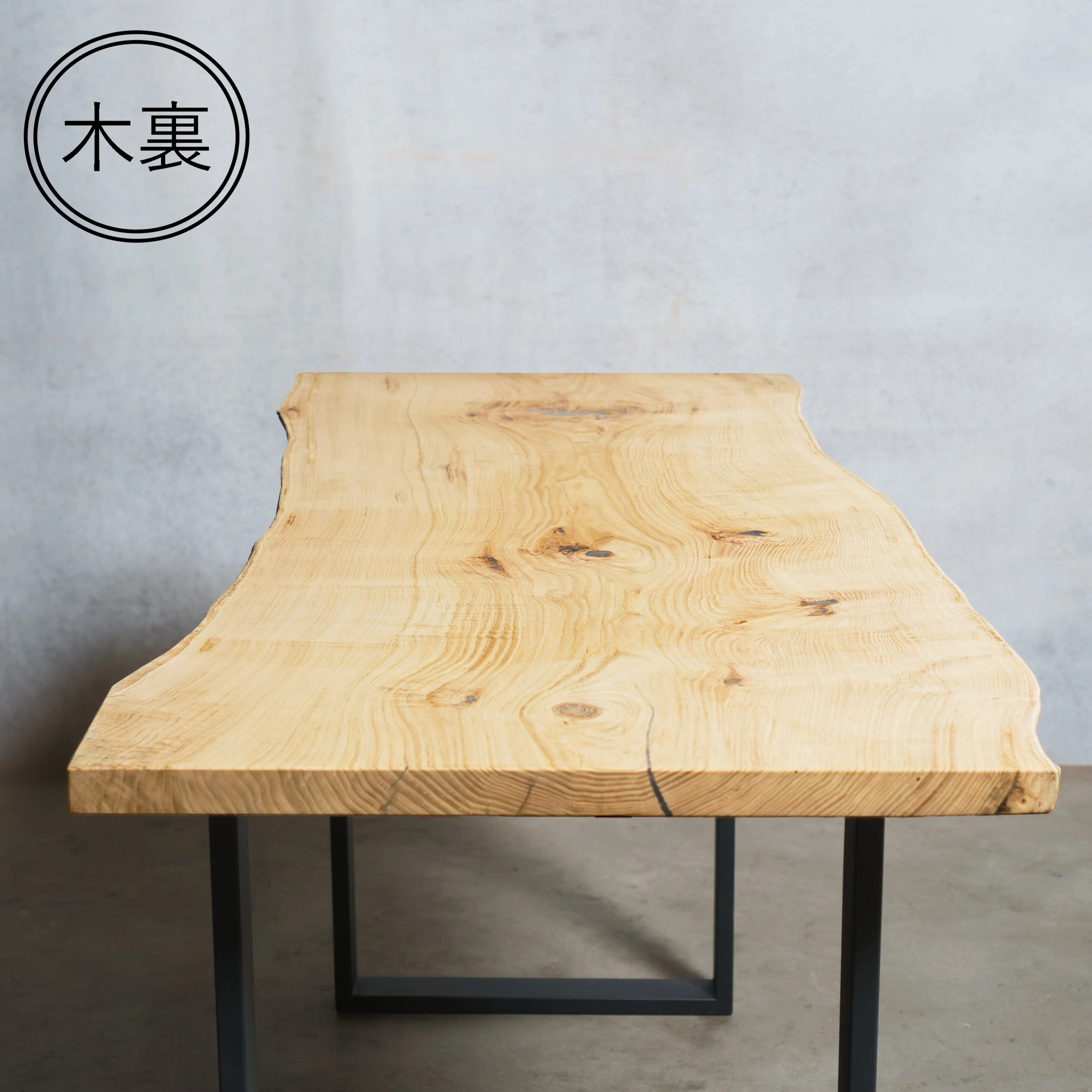 一枚板 クリ 32×545~645×1420mm