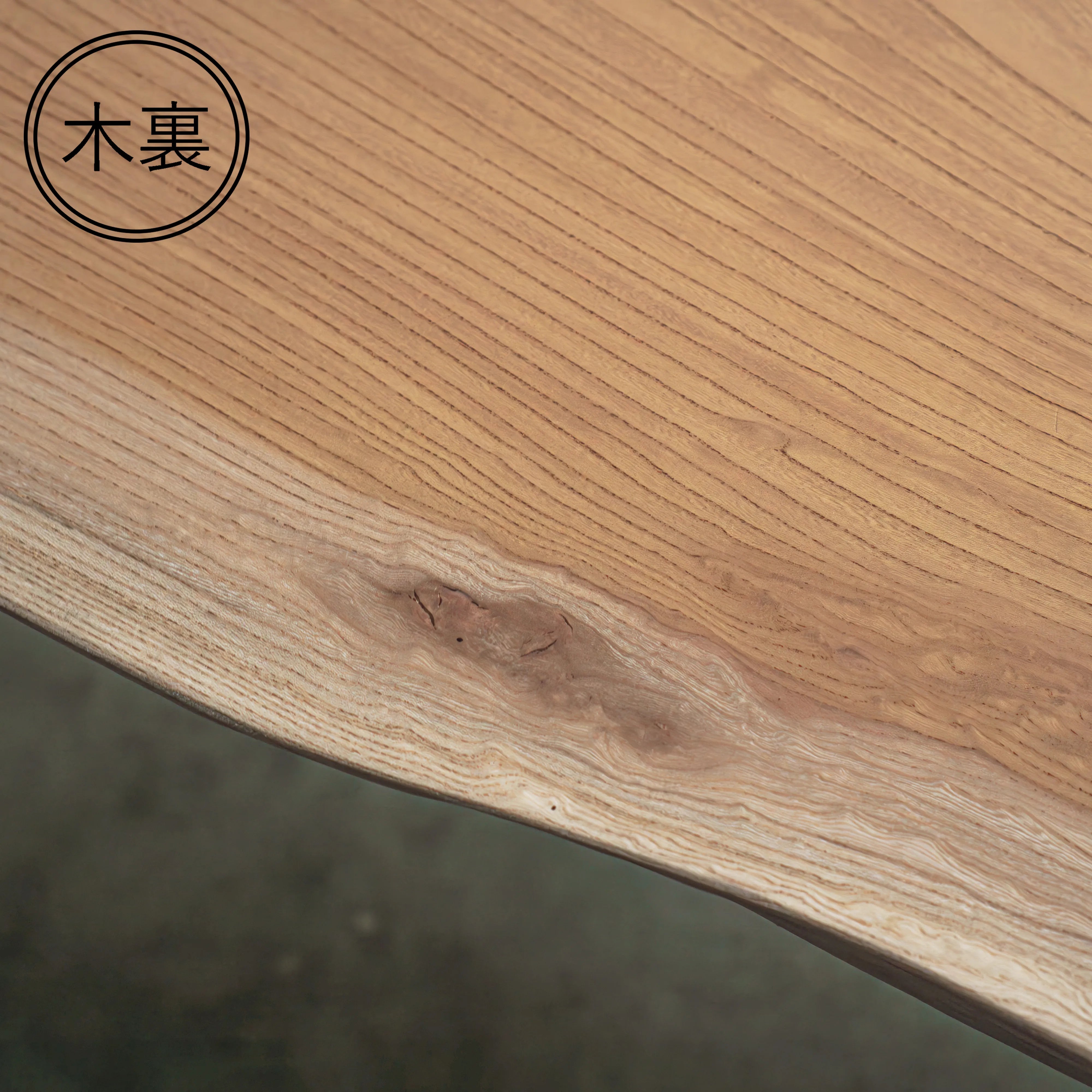 一枚板 ケヤキ 45×580~725×1990mm