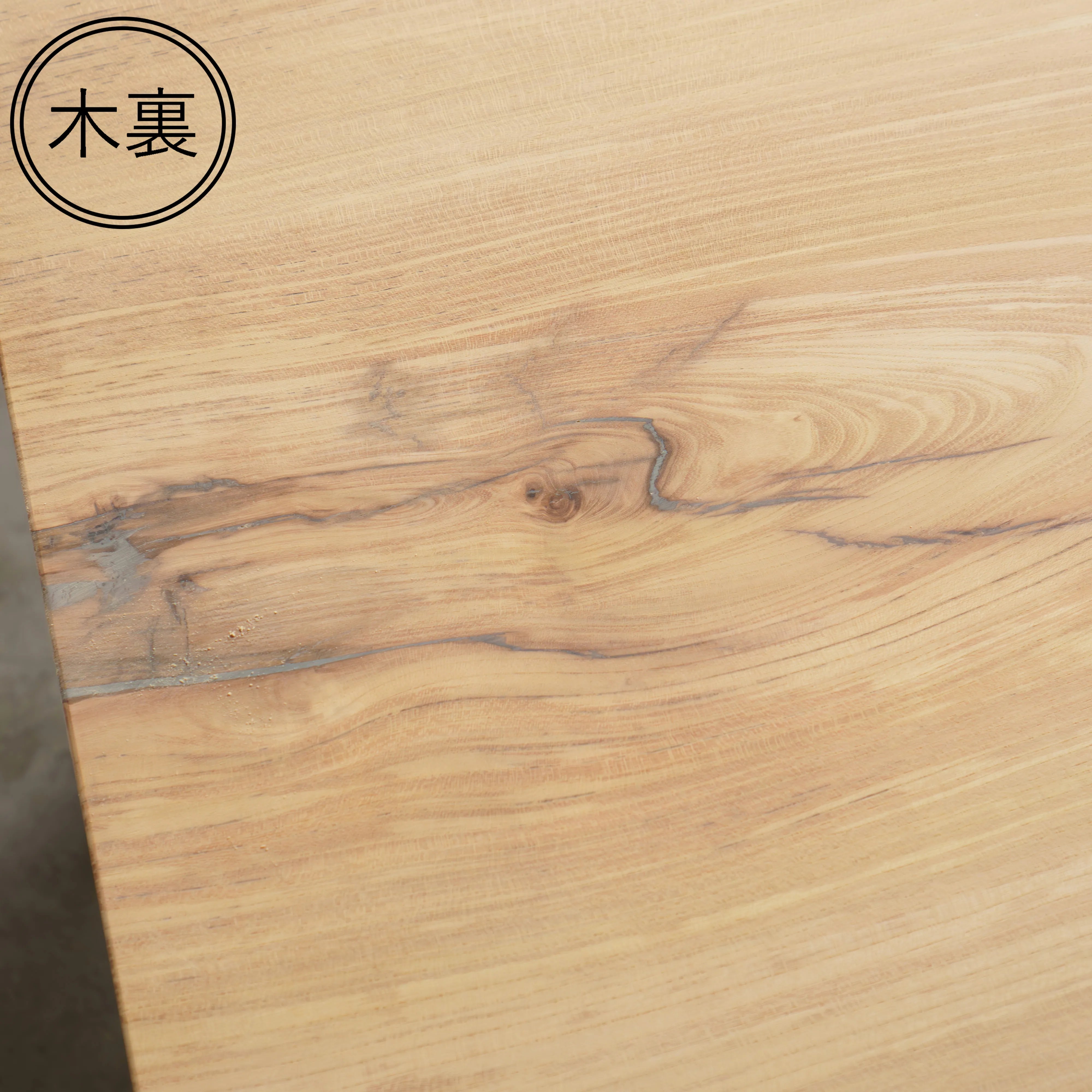 一枚板 ケヤキ 35×670~825×1695mm