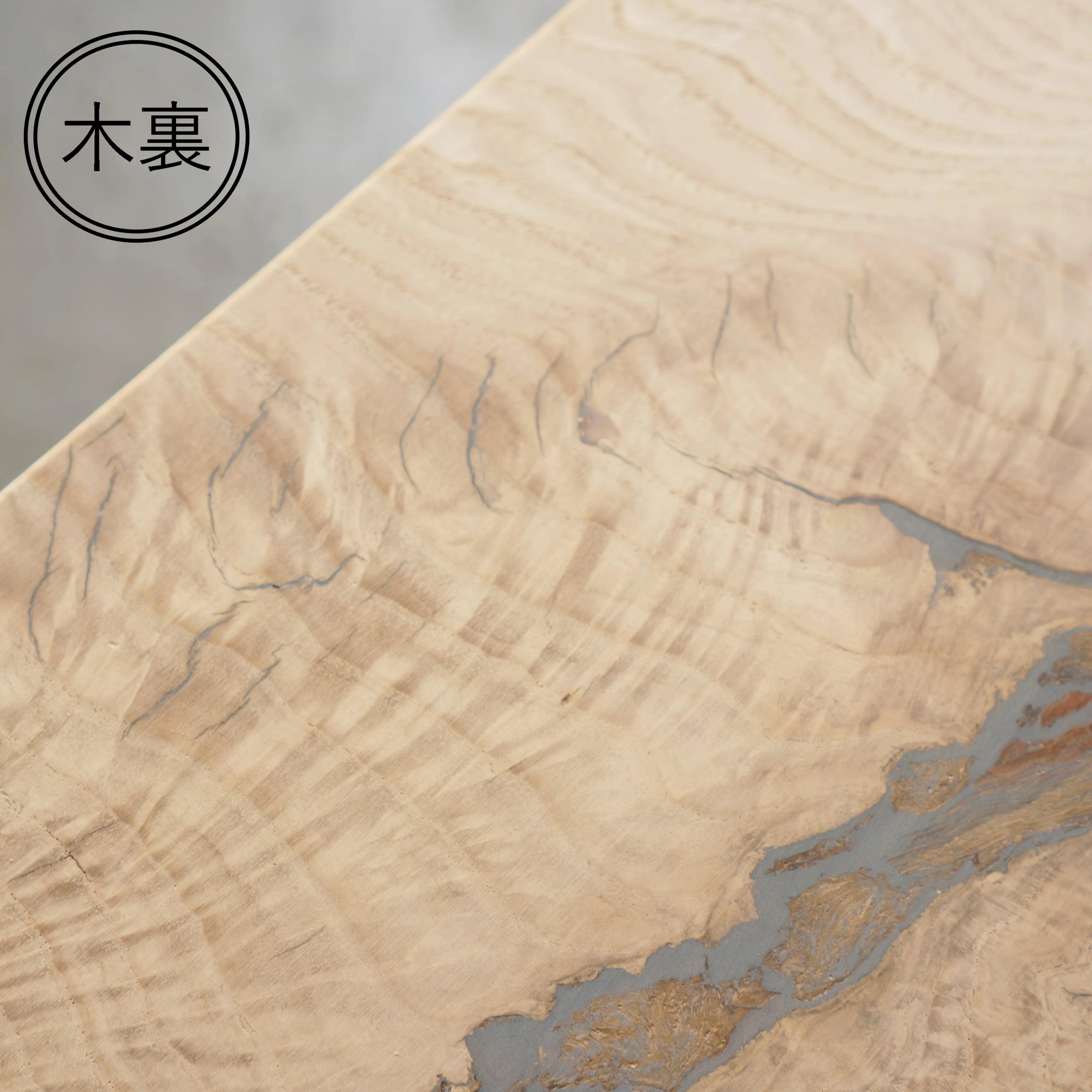 一枚板 クリ 39×515~530×725mm