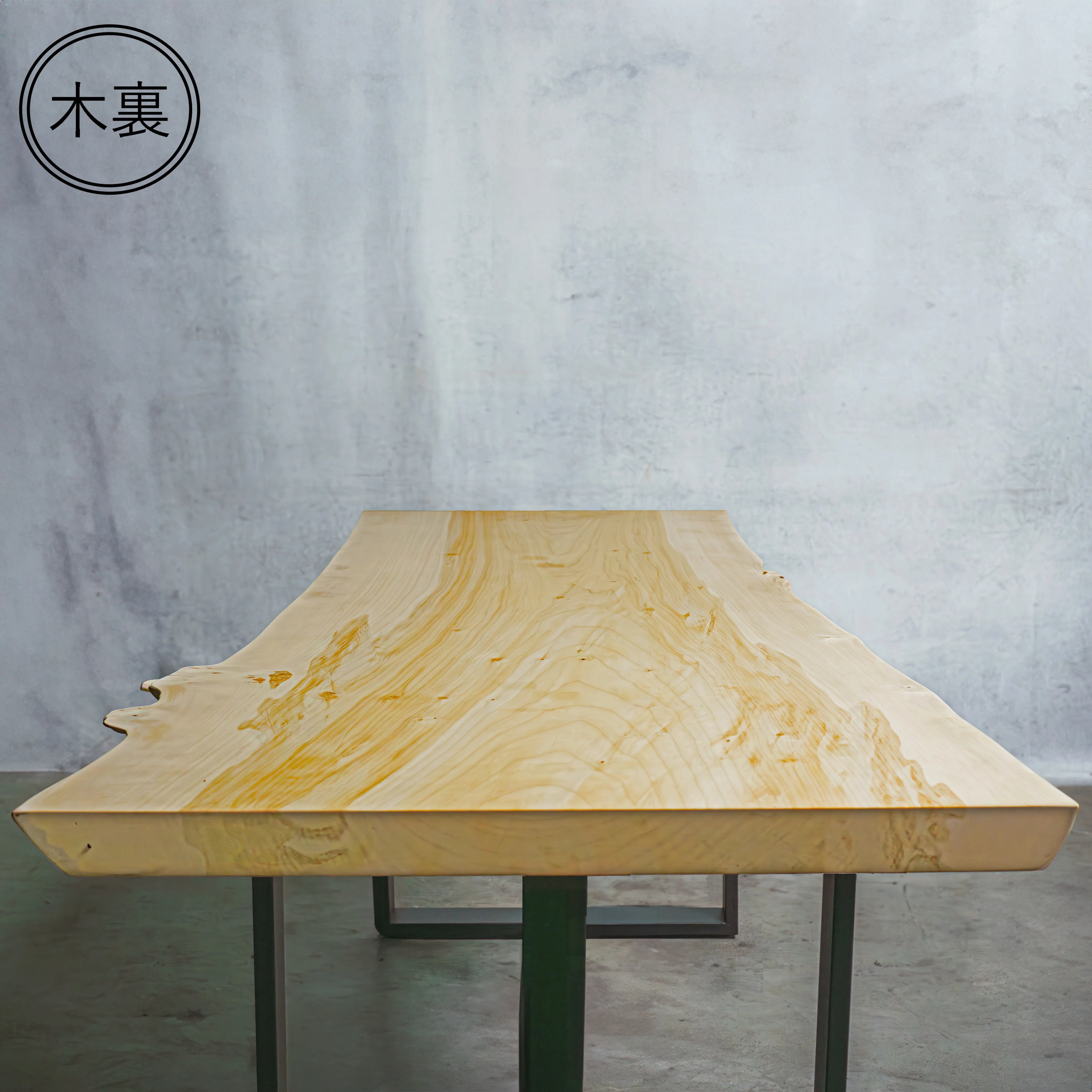 一枚板 イチョウ 59×600~895×1690mm