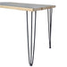 テーブル脚 PIN型 高さ670㎜ - 清水材木店